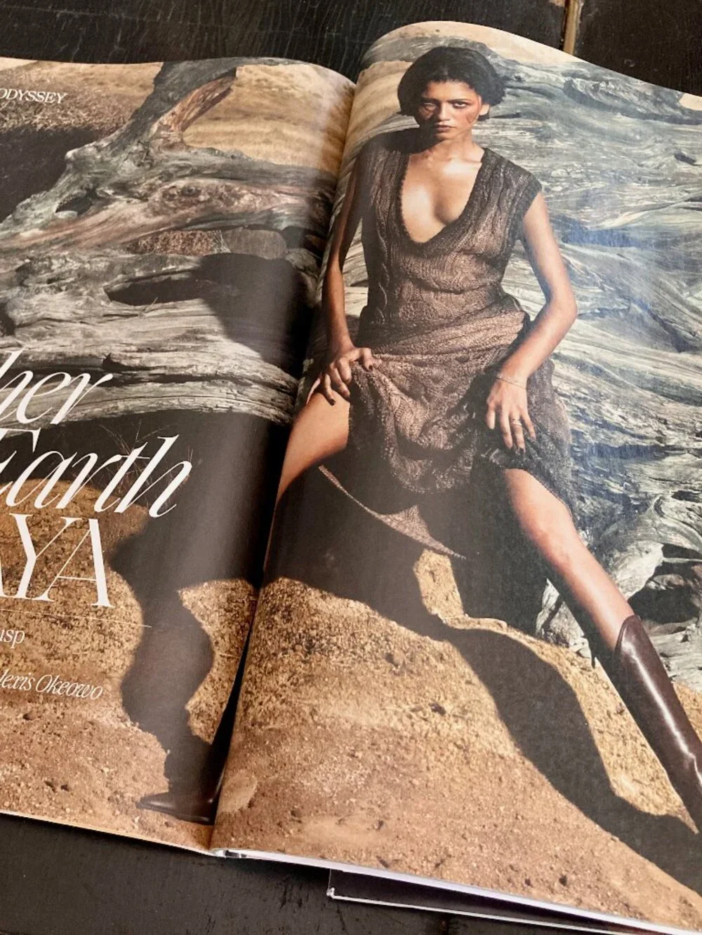 ELLE GQ The Odyssey Magazine set Lupita Nyongo Matt Damon covers